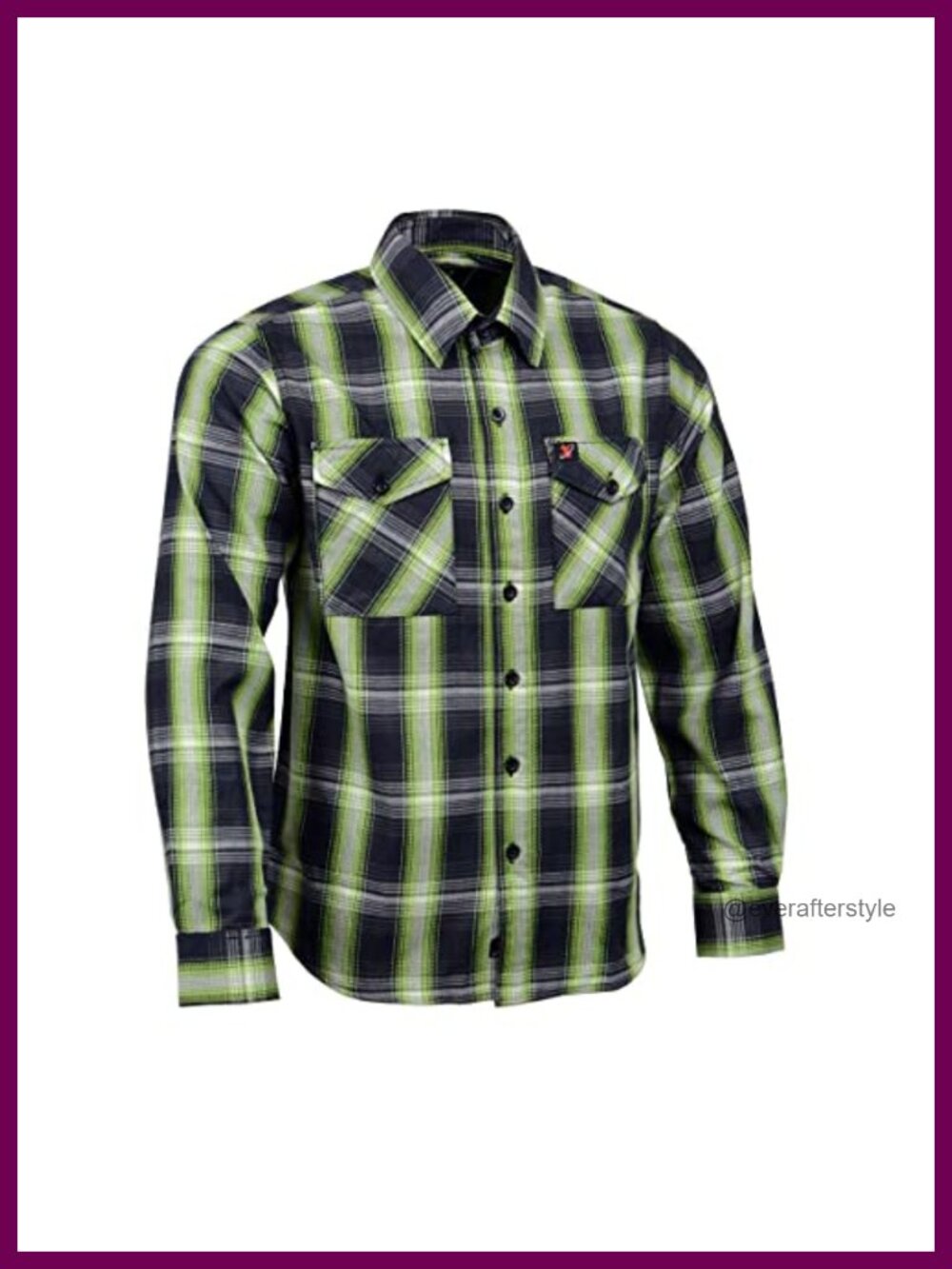 Men's Long Sleeve Cotton Button Down Flannel Shirt Casual